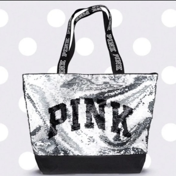 VS PINK Bling Sequin Tote - Picture 6 of 6